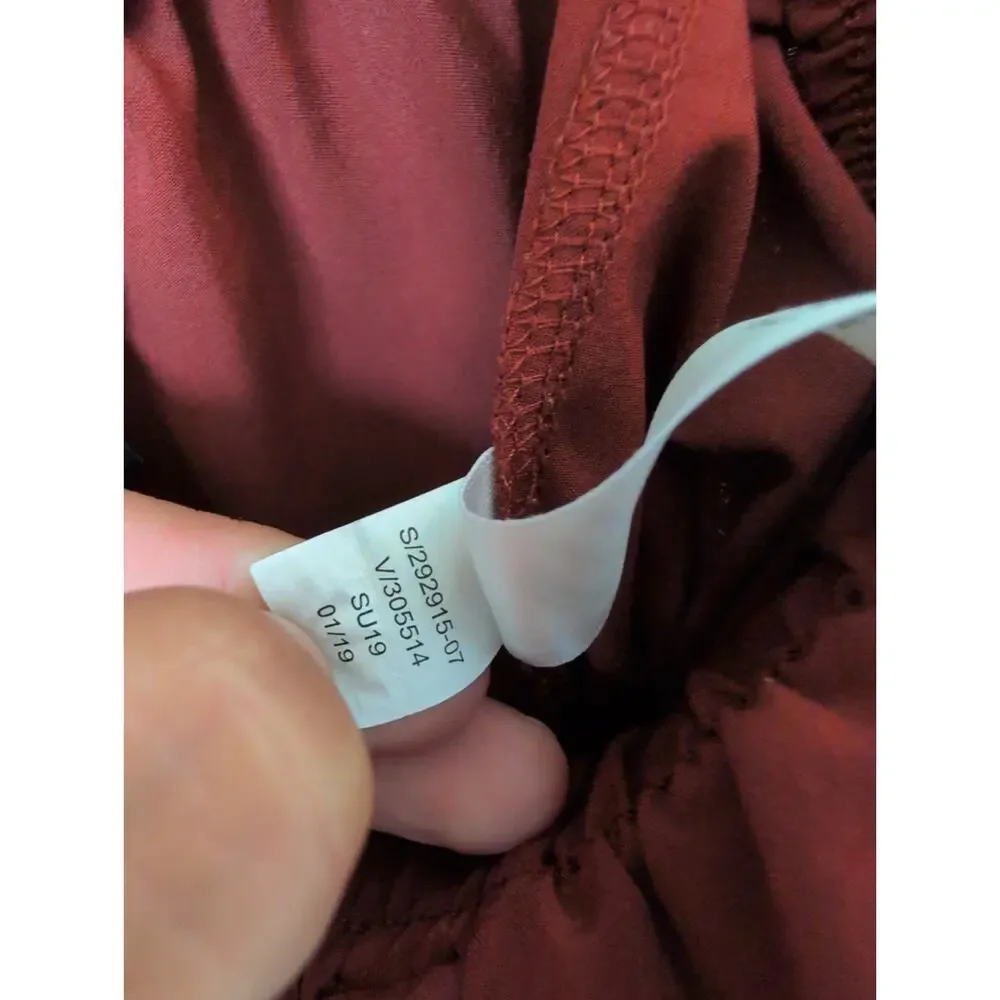 Athleta Skyline Pants Dried Cinnamon Size 8 (No Belt) - Picture 6 of 6